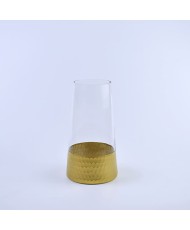 Vase cylindrique nid d'abeille