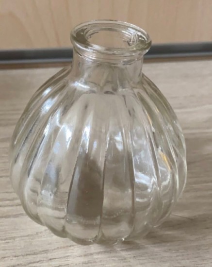 Petit vase transparent